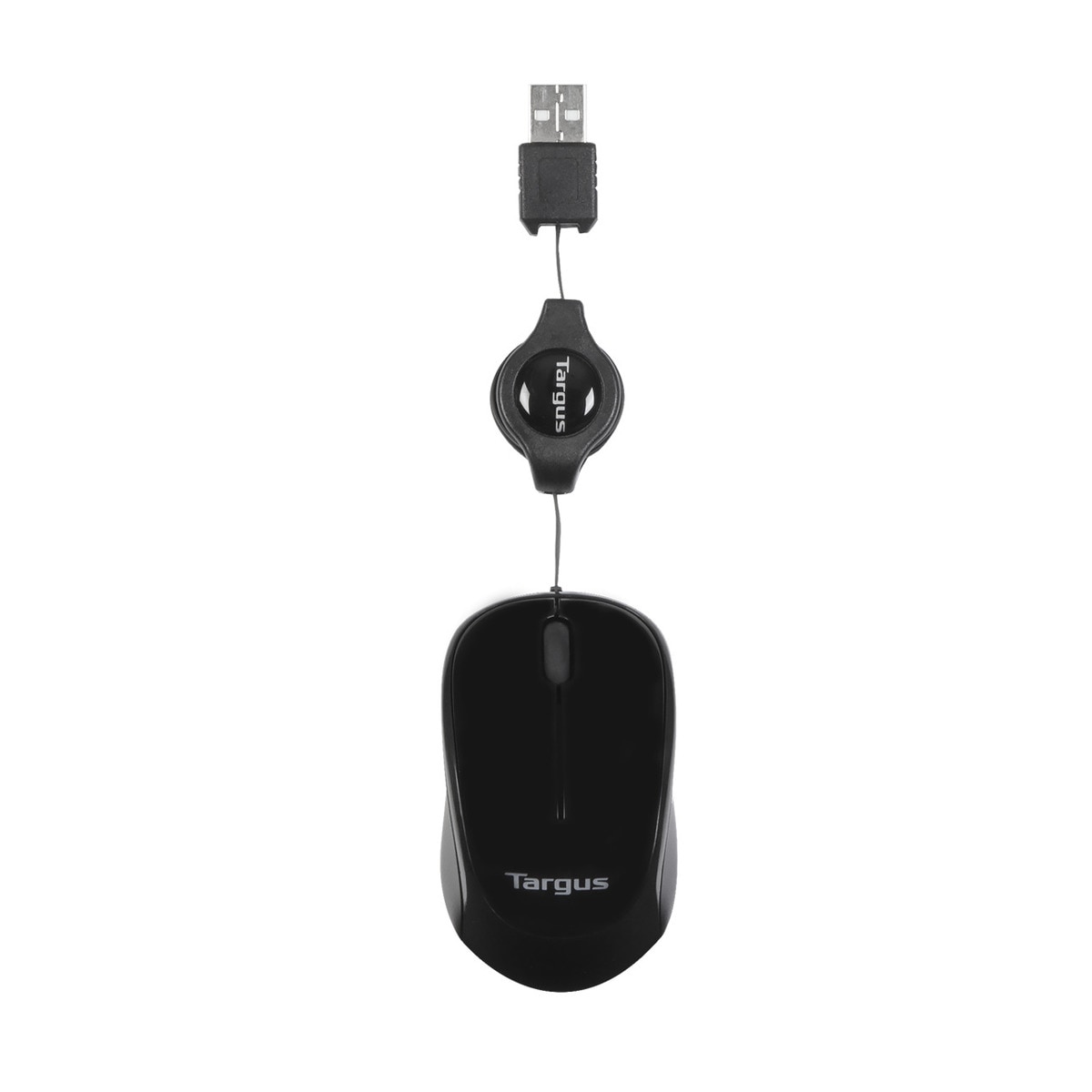 Imagen 0 de Ratón óptico Targus AMU75EU con cable retráctil