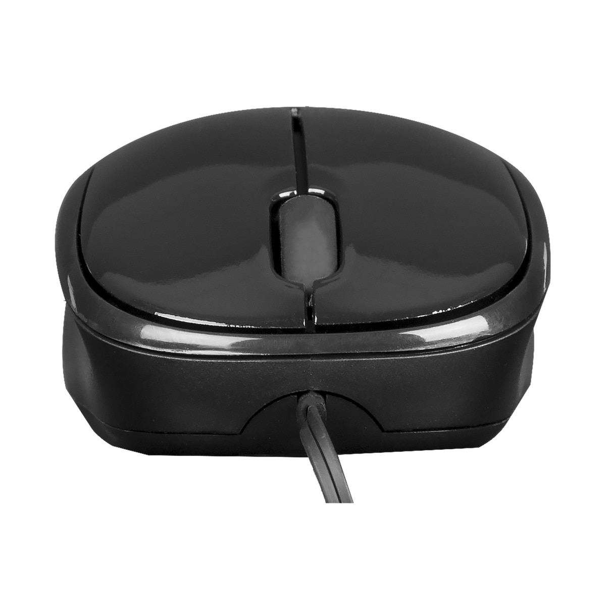 Ratón óptico Targus AMU75EU con cable retráctil Negro-5