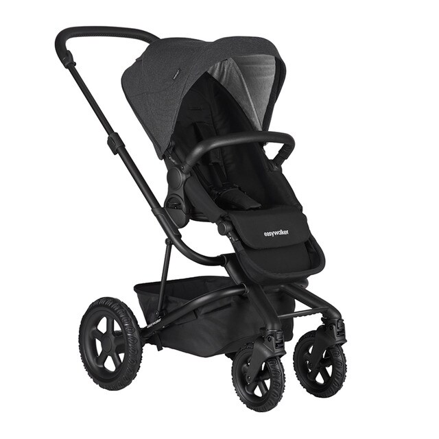 Coche Dúo Harvey All Black de Easywalker Coche Dúo Harvey All Black de Easywalker