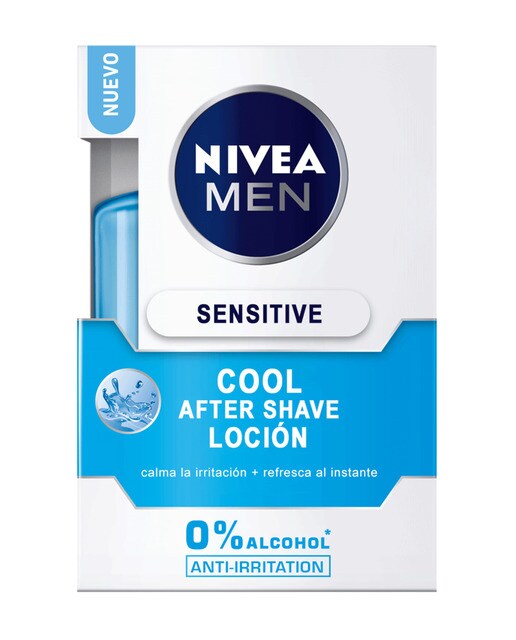 After Shave Loción Sensitive Cool Nivea Men · NIVEA · El Corte Inglés