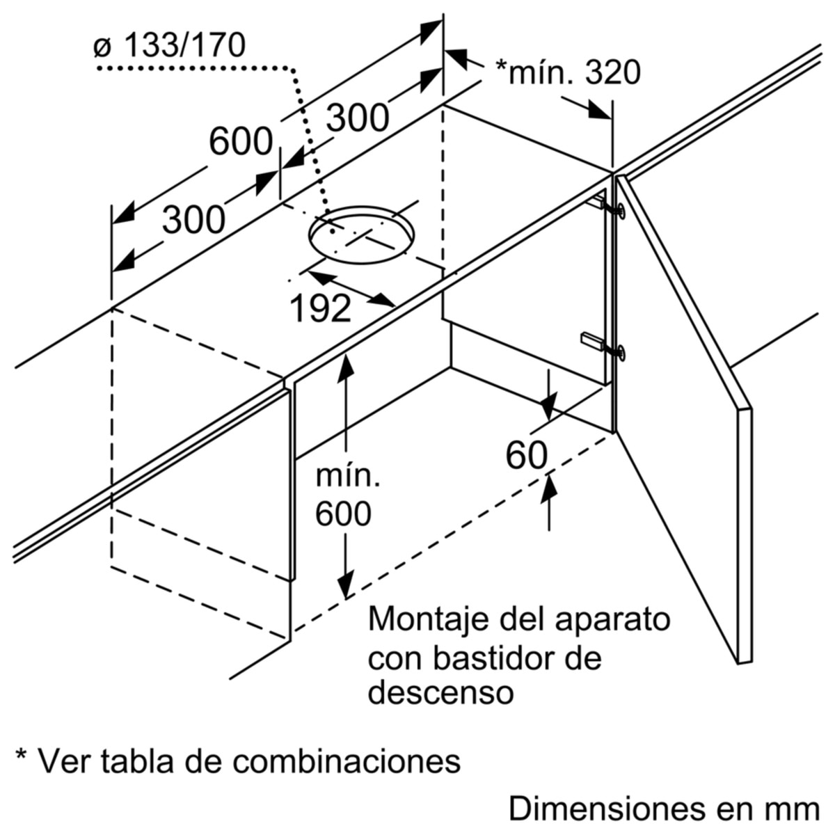 Accesorio Balay para campana telescópica - DSZ4660 4