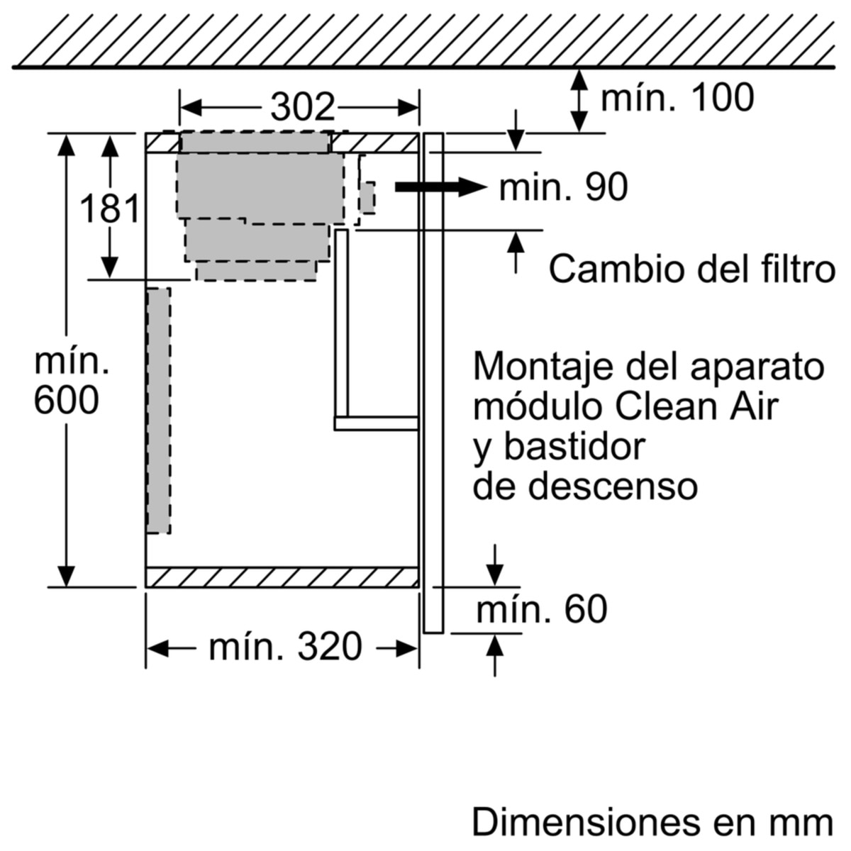 Accesorio Balay para campana telescópica - DSZ4660 6