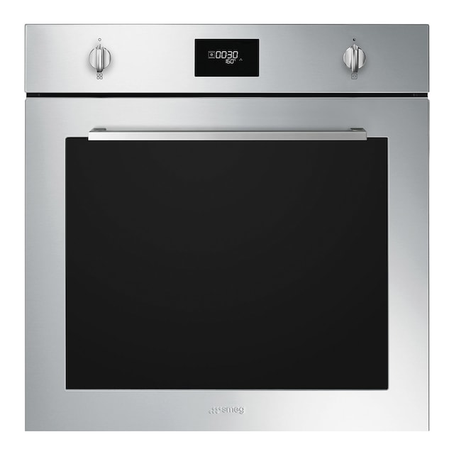 Imagem 0 de Forno Termoventilado Smeg Selezione SFP6401TVX1 Pirolítico e de 70 Litros - Aço Inox