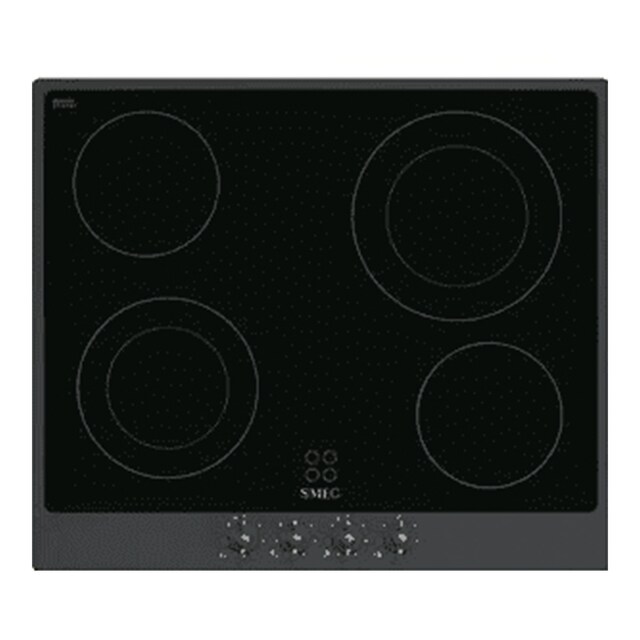 Imagen 0 de Placa vitrocerámica Smeg 4 zonas de cocción - P864AO