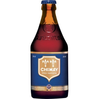 cerveza tostada azul trapense belga botella 33 cl - Chimay