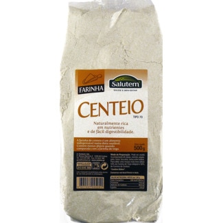 Farinha de Centeio Integral embalagem 500 g - Salutem