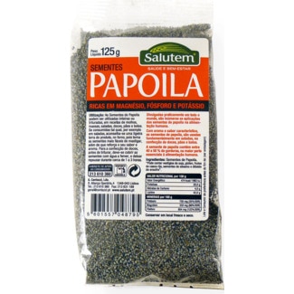 Sementes de Papoila embalagem 125 g - Salutem