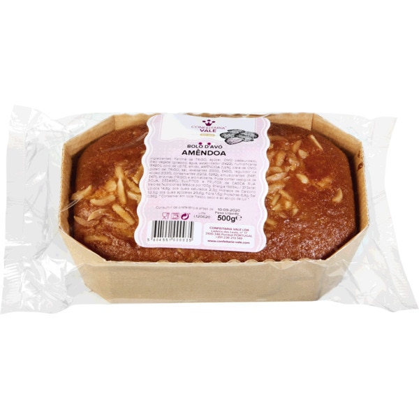 Bolo d´Avó de Amênda embalagem 500 g