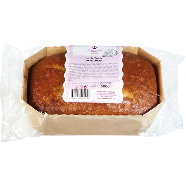 Bolo d´Avó de Laranja embalagem 500 g