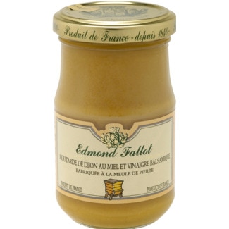 Mostarda com Mel e Vinagre Balsâmico frasco 100 g - Edmond Fallot