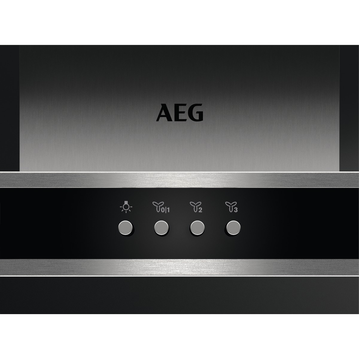 Campana decorativa AEG 3 niveles de potencia - DBB3951M Inox-2