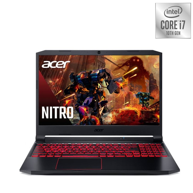Portátil Acer - Portátil Gaming Nitro 5, I7, 8GB, 512 GB SSD, Nvidia GeForce GTX 1650 4GB