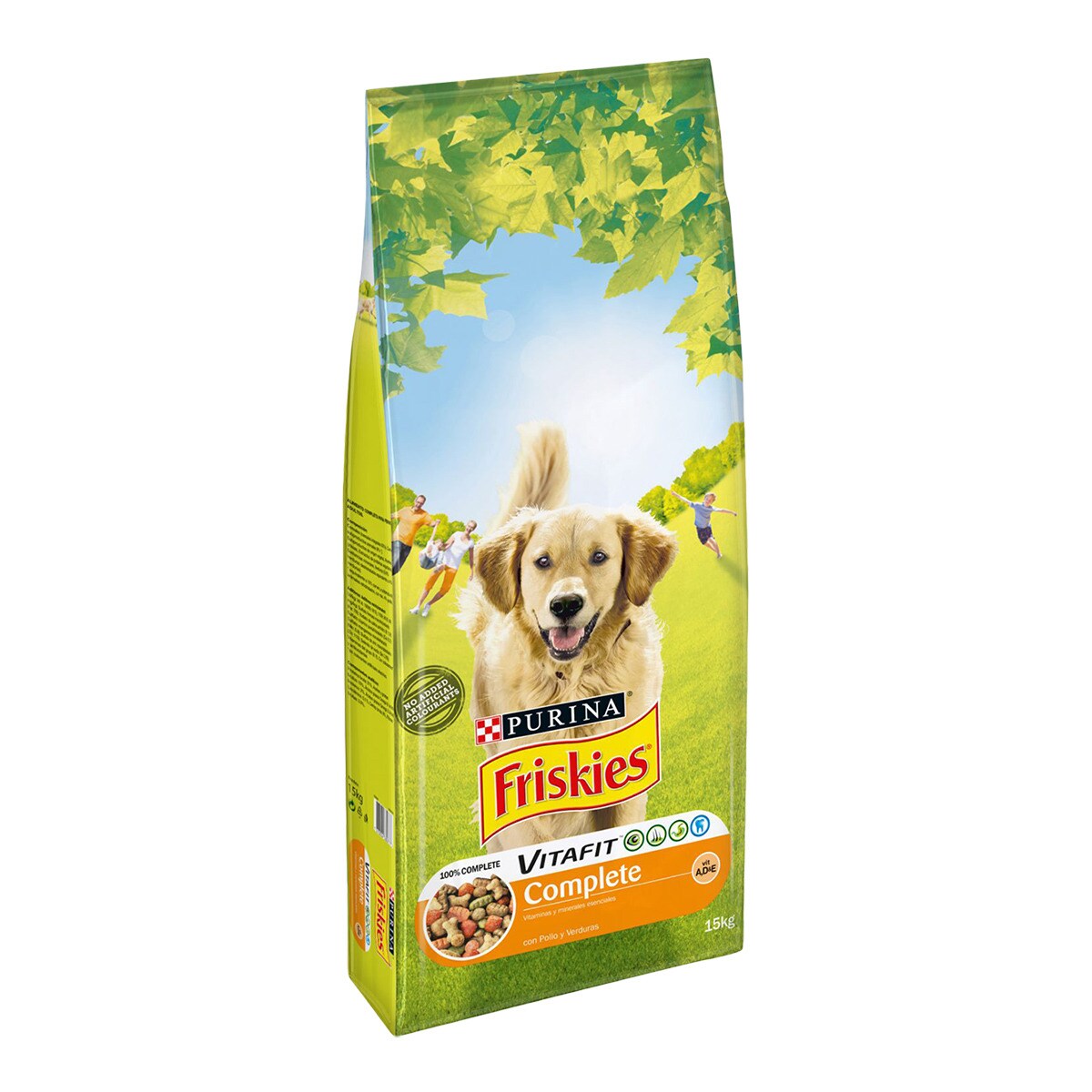 Purina Friskies - Pienso Para Perros Adultos Pequeños, Medianos Y Grandes Friskies Vitafit Complete Pollo Y Verduras