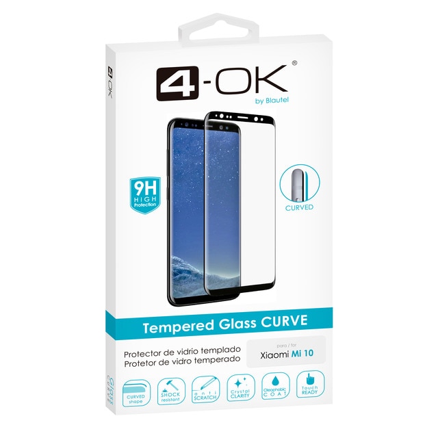 Imagem 0 de Protector Ecrã 4-OK Vidro Curvo Xiaomi MI 10