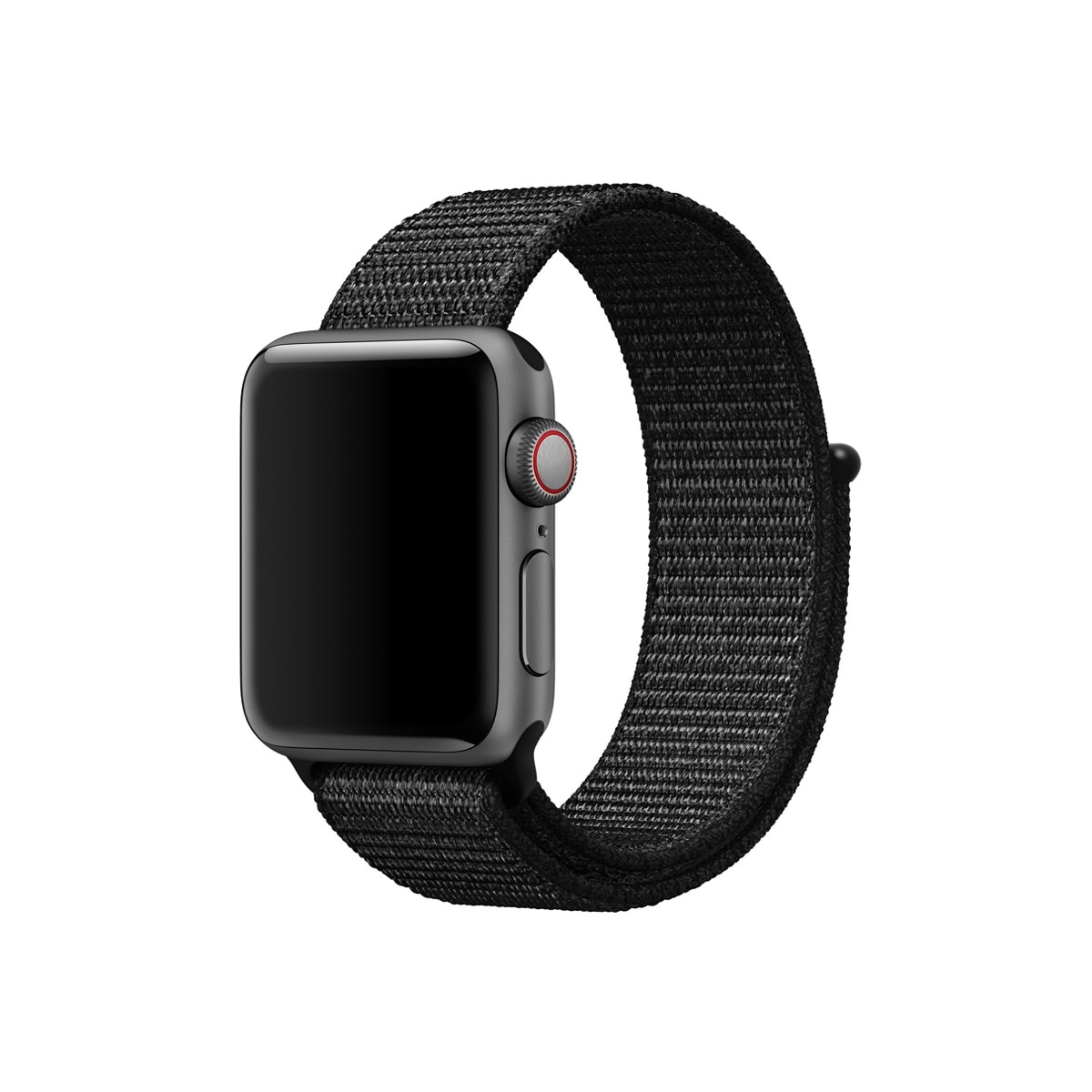 Imagem 0 de Bracelete 4-OK Apple Watch Nylon Sport 38- 40 mm - Preto/Cinzento