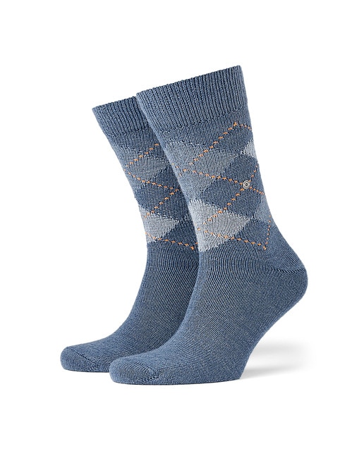 Imagem 0 de Meias curtas azuis de homem