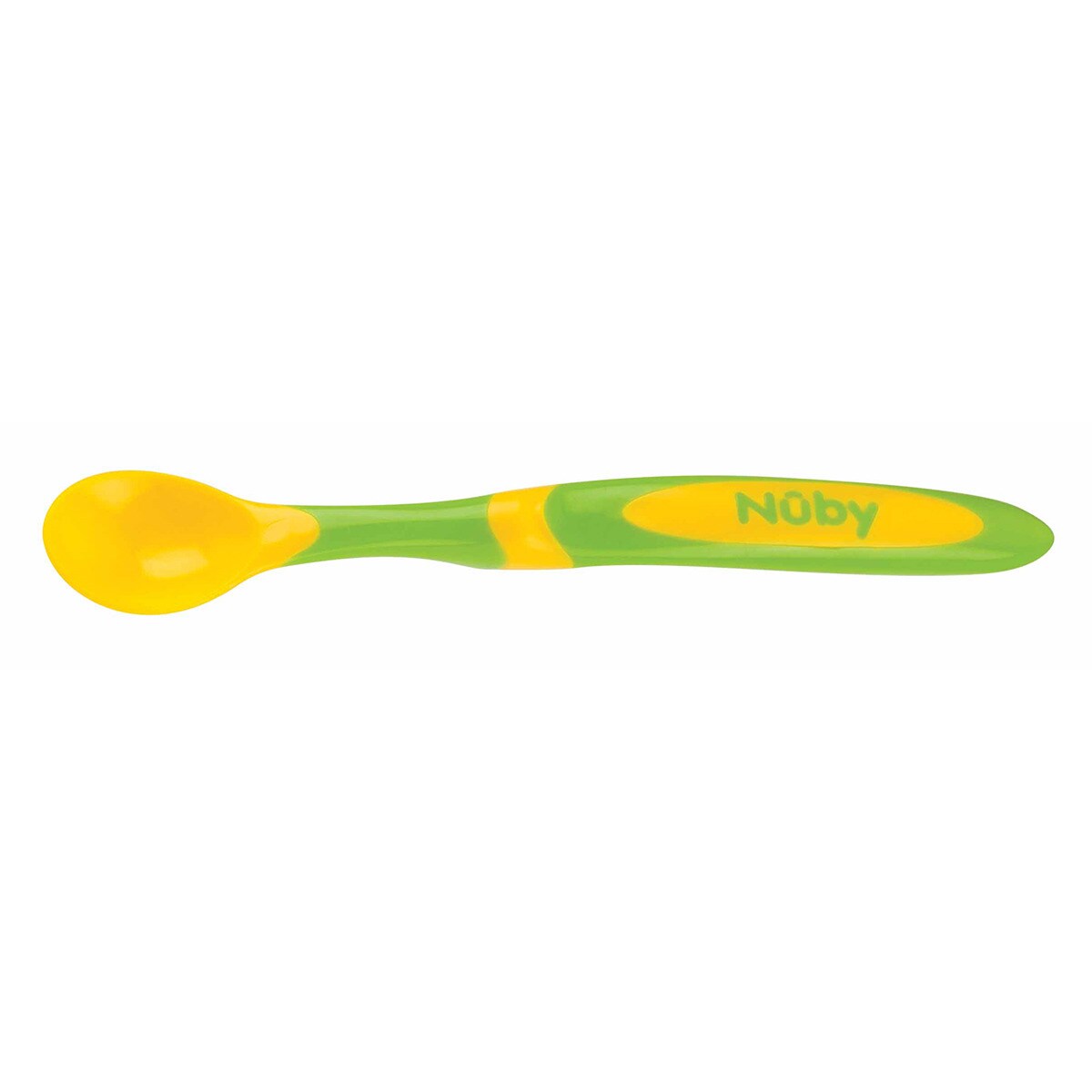 Pack de 4 Cucharas Nuby de mango largo (6 M+) multicolor Multicolor-4