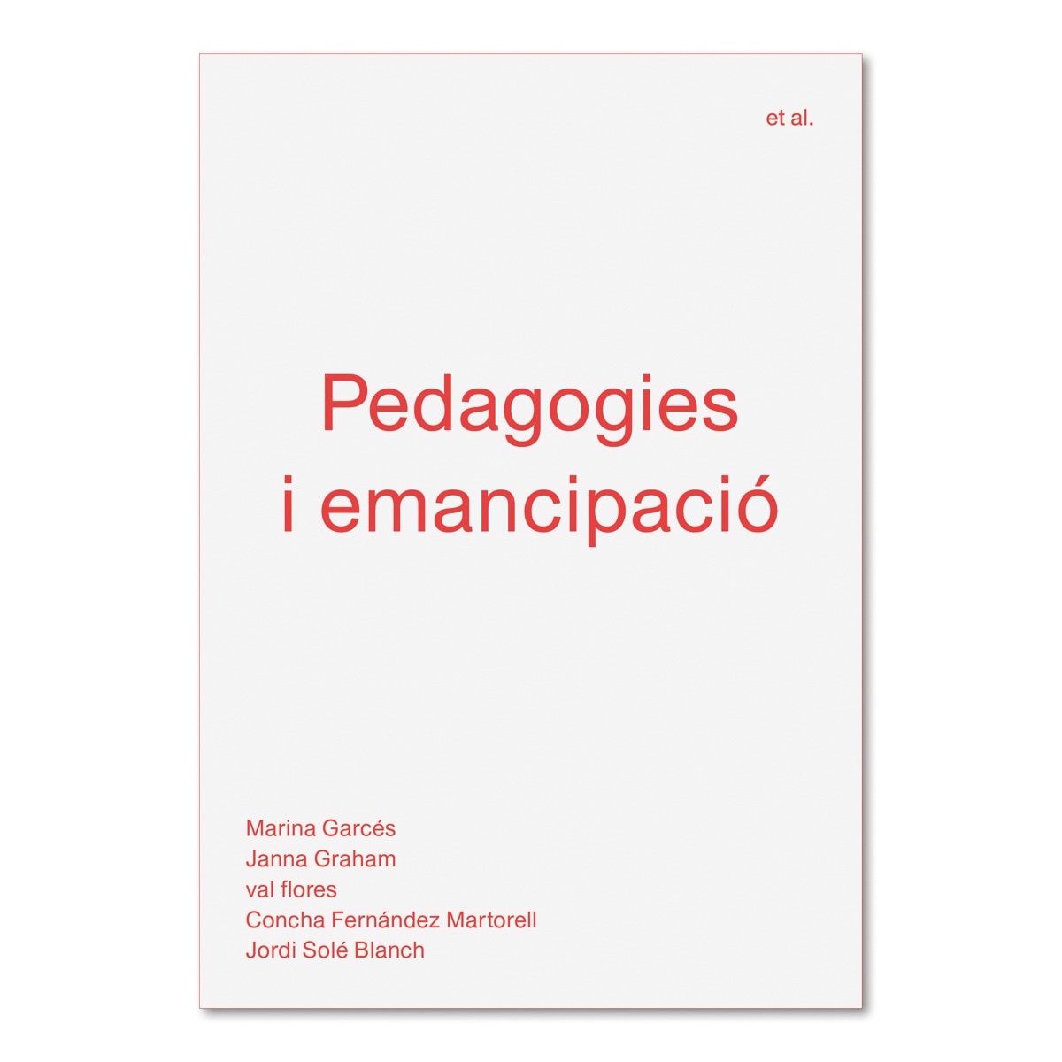 Pedagogies i emancipació(Tapa blanda) 1