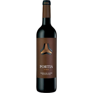 vino tinto roble DO Ribera del Duero botella 75 cl - Portia