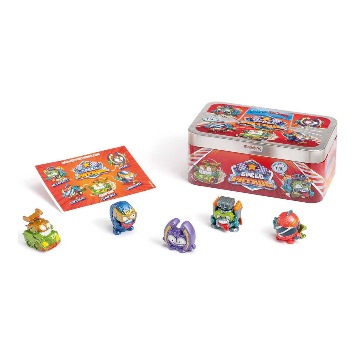 Superzings - Secret Spies Tin Speed Patrol