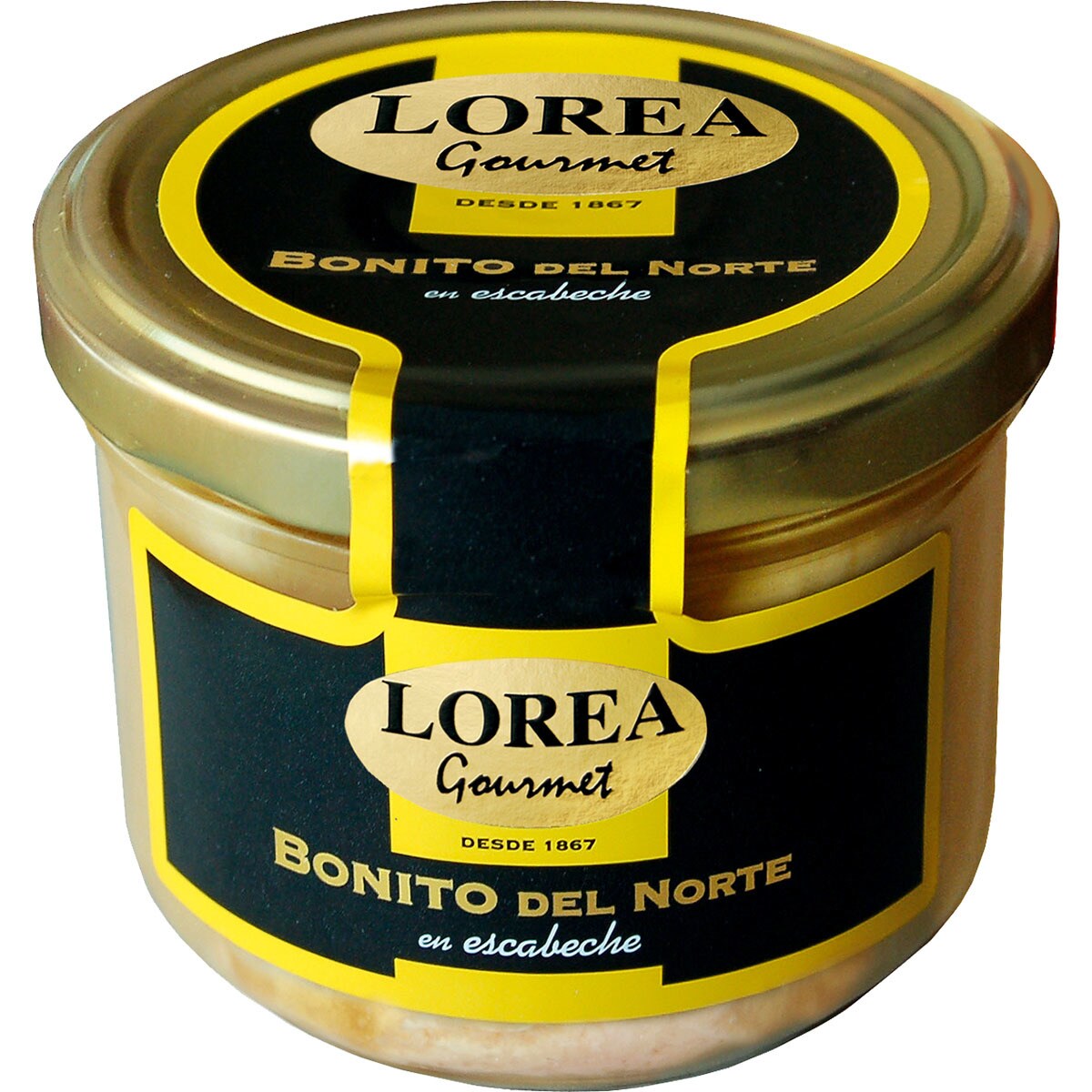 Gourmet bonito del norte en escabeche frasco 150 g neto escurrido