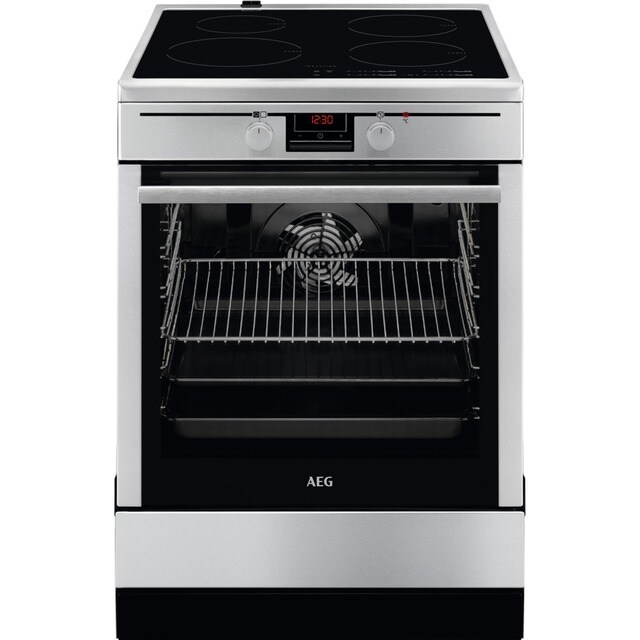 Fogão de Indução AEG CIB6642ABM Função PlusSteam com Forno de 73 Litros e  Placa Elétricos - Inox · El Corte Inglés