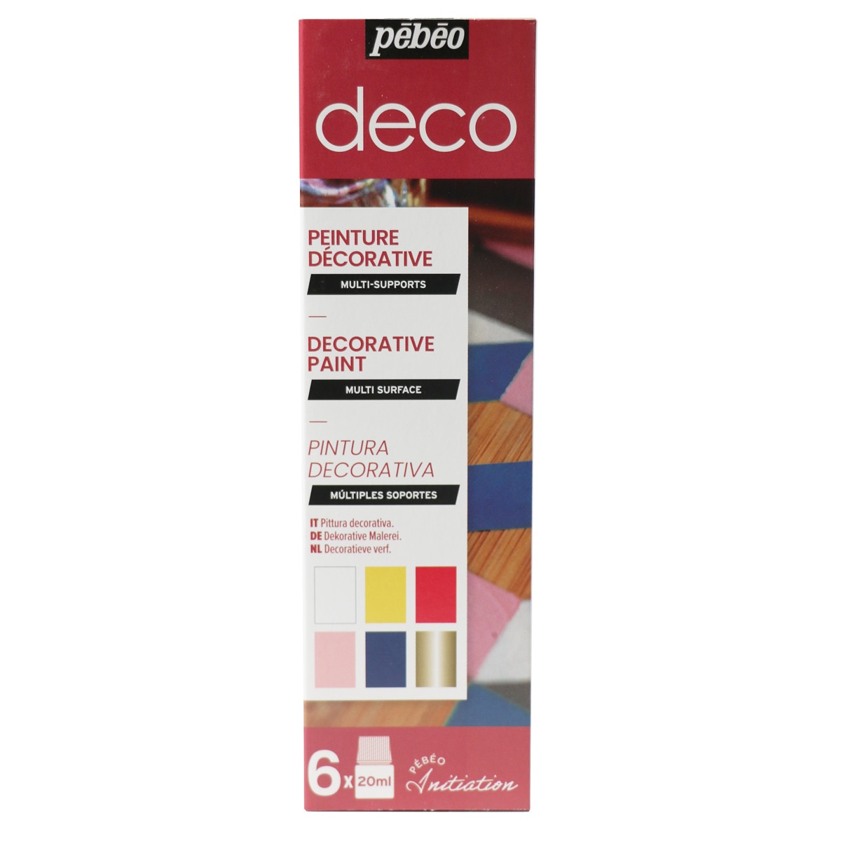 Kit de Iniciação Vitrea160 6x20 ml - Multicolor Multicolor-1