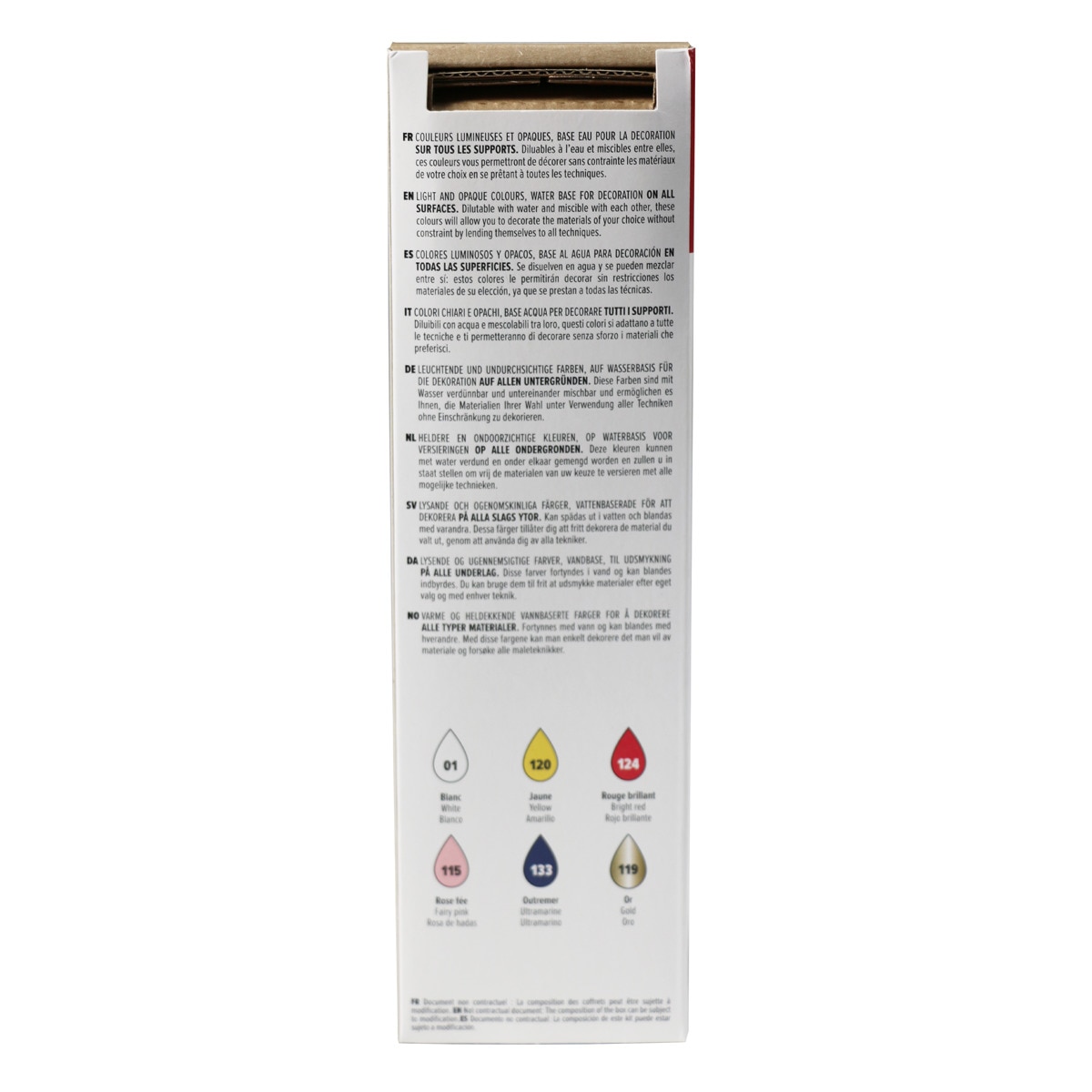 Kit de Iniciação Vitrea160 6x20 ml - Multicolor Multicolor-2