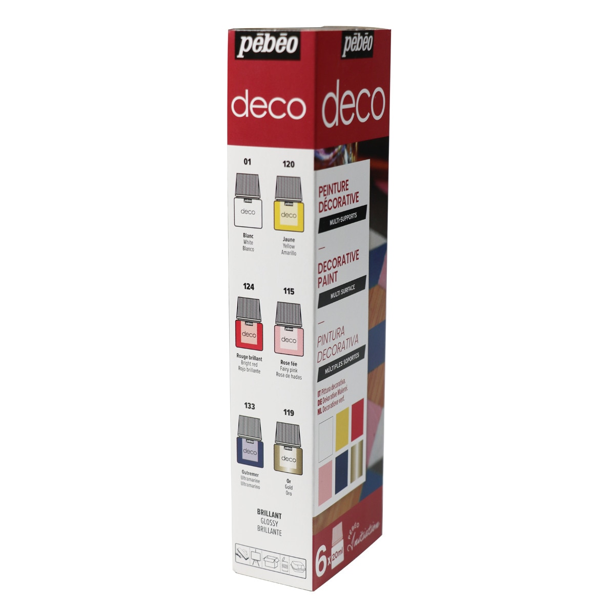Kit de Iniciação Vitrea160 6x20 ml - Multicolor Multicolor-4