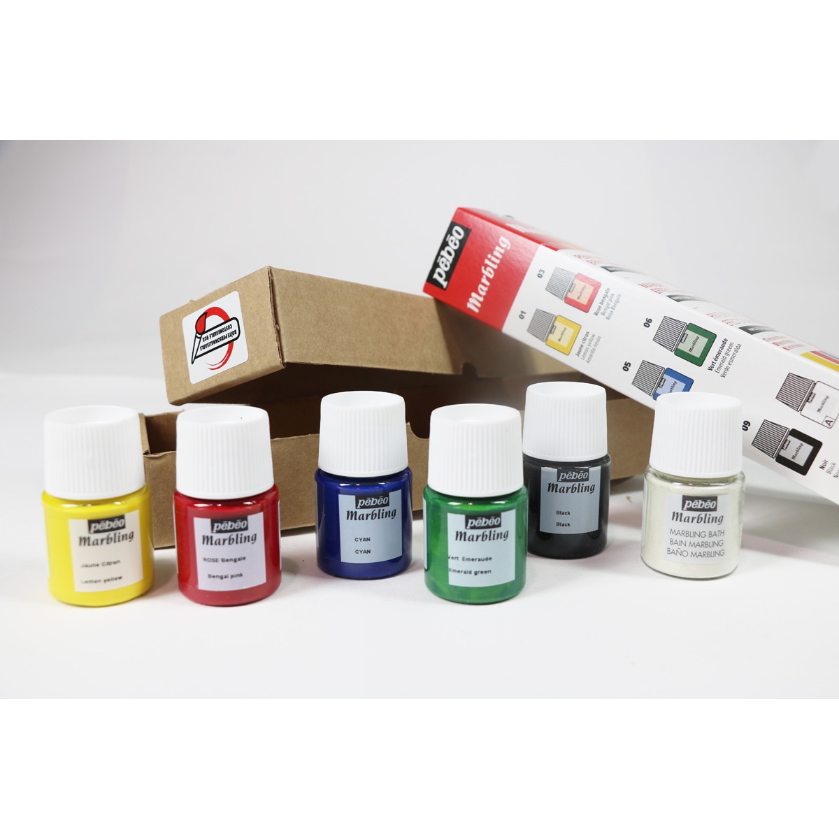 Kit de Iniciação Marbling 6x20 ml - Multicolor Multicolor-8