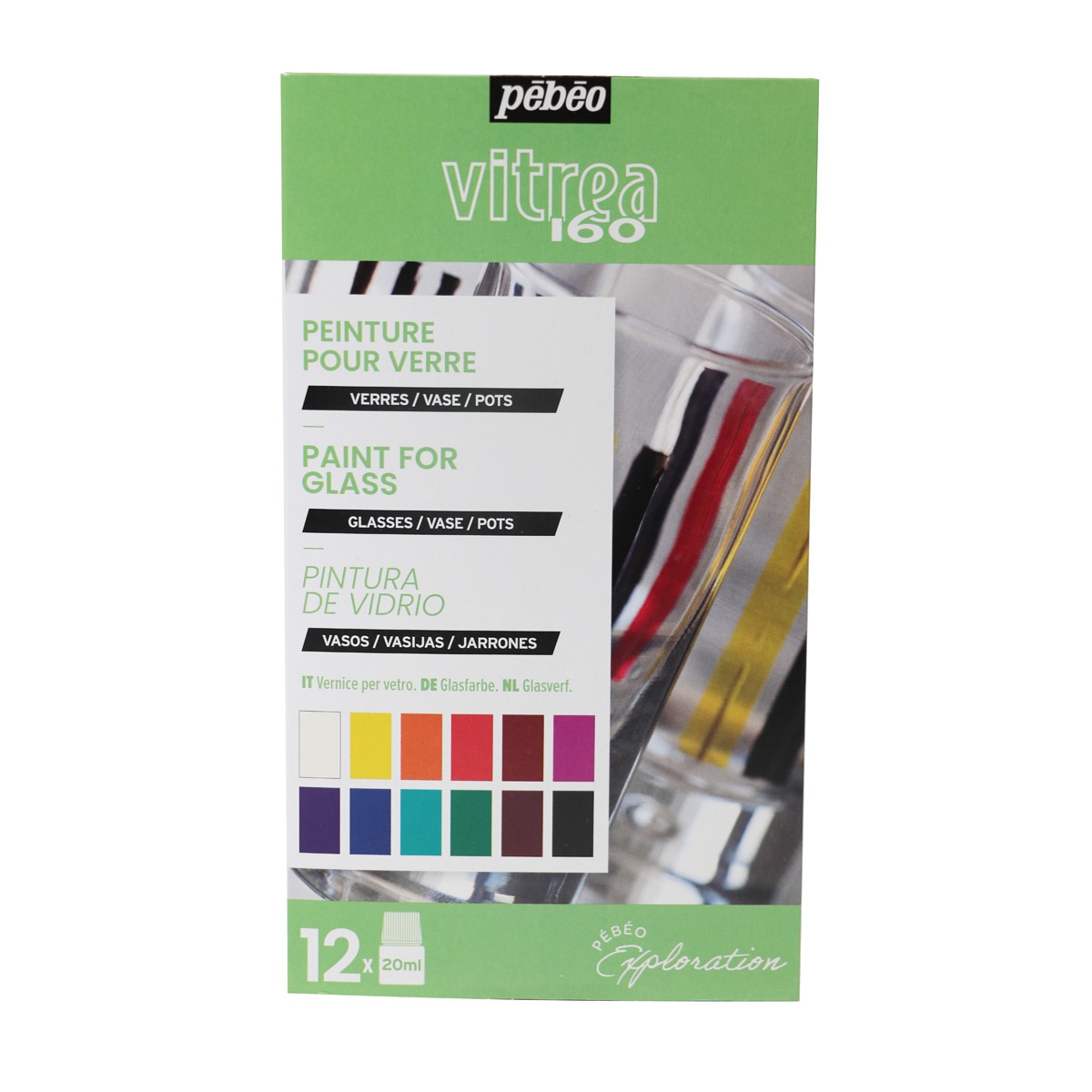 Kit de Exploração Vitrea160 12x20 ml - Multicolor Multicolor-2