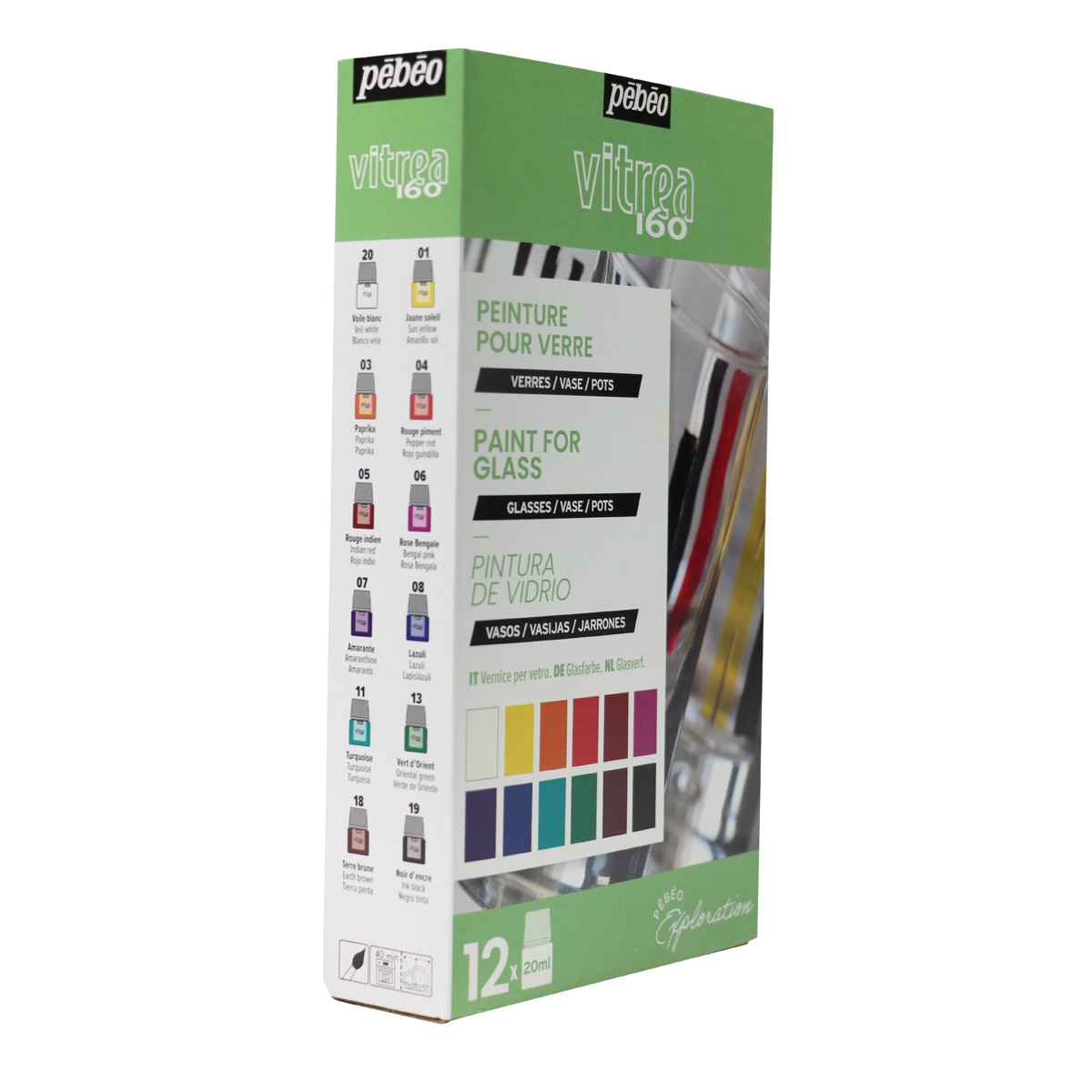 Kit de Exploração Vitrea160 12x20 ml - Multicolor Multicolor-3