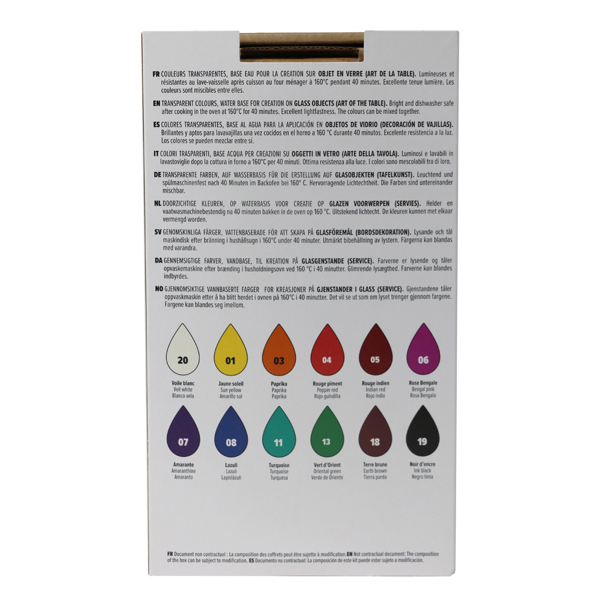 Kit de Exploração Vitrea160 12x20 ml - Multicolor Multicolor-4