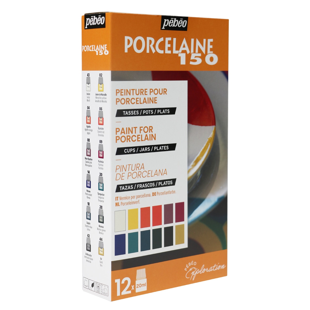 Kit de Exploração 1 Porcelaine150 12x20 ml - Multicolor Multicolor-3