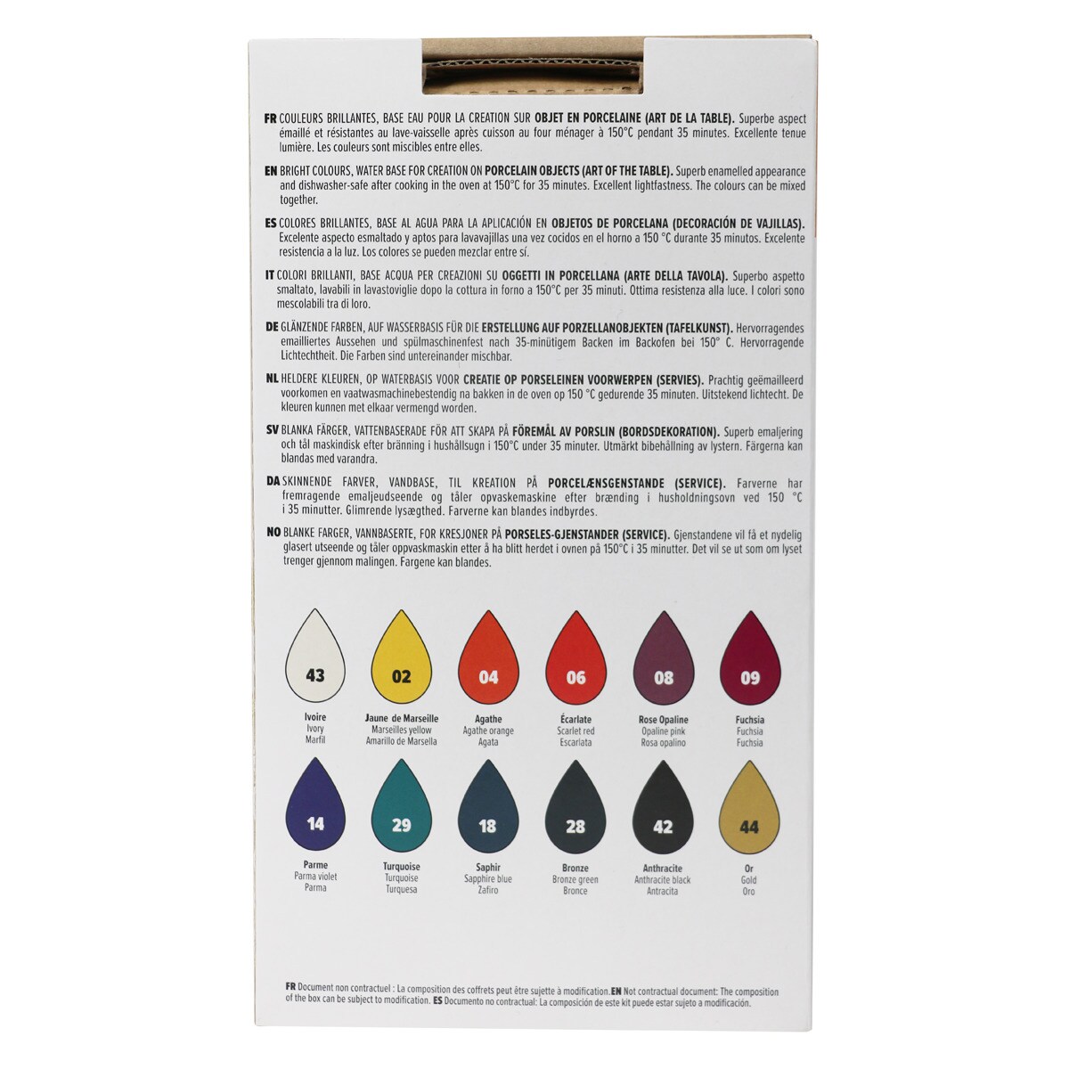 Kit de Exploração 1 Porcelaine150 12x20 ml - Multicolor Multicolor-4