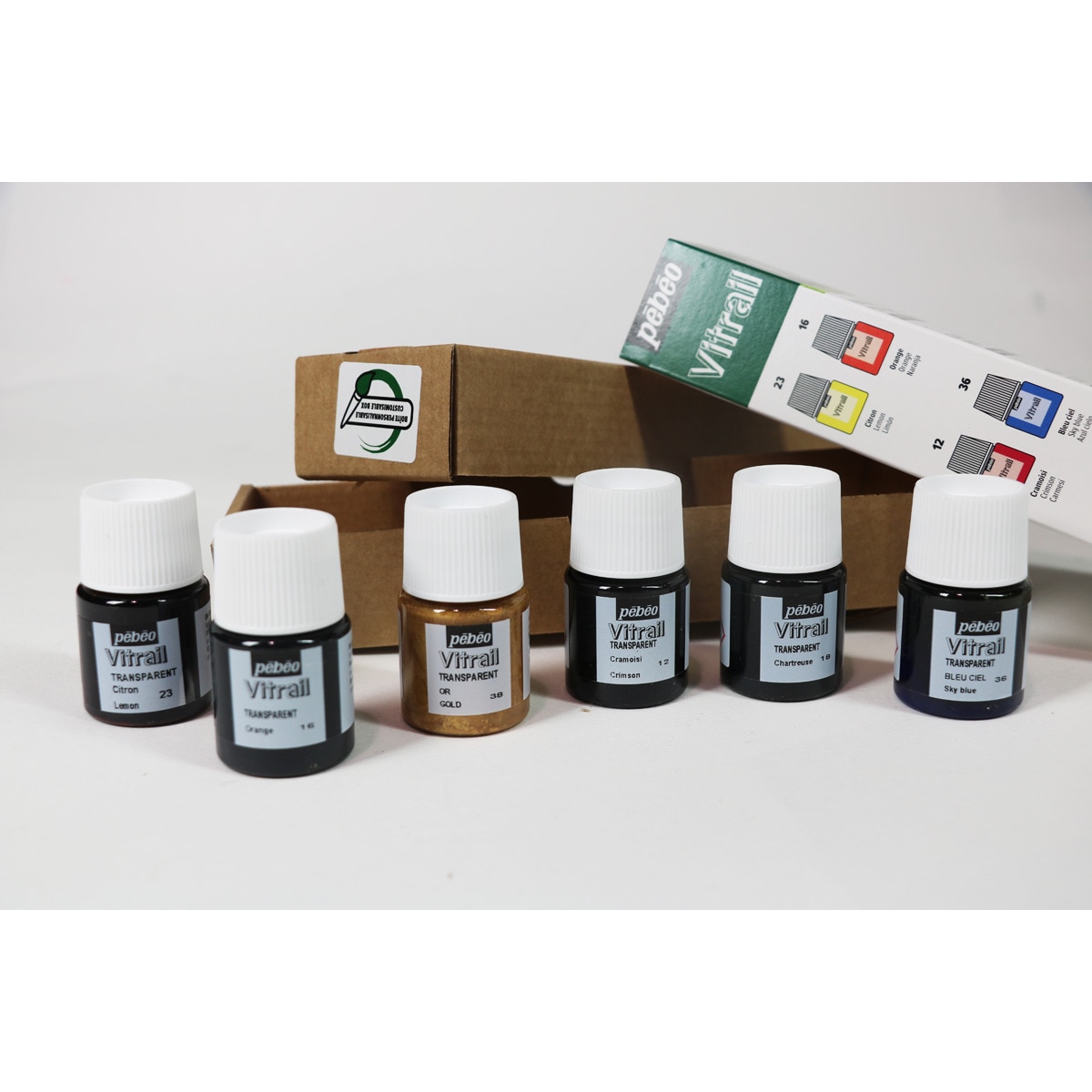 Kit de Iniciação Vitrail 6x20 ml - Multicolor Multicolor-8
