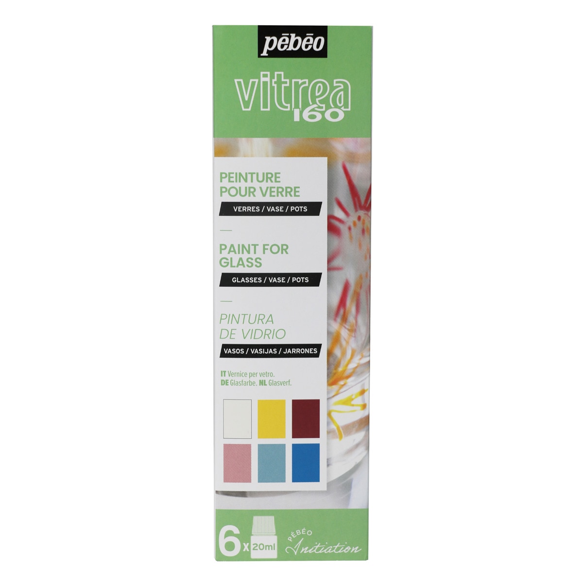 Kit de Iniciação Vitrea 160 6x20 ml - Multicolor Multicolor-2