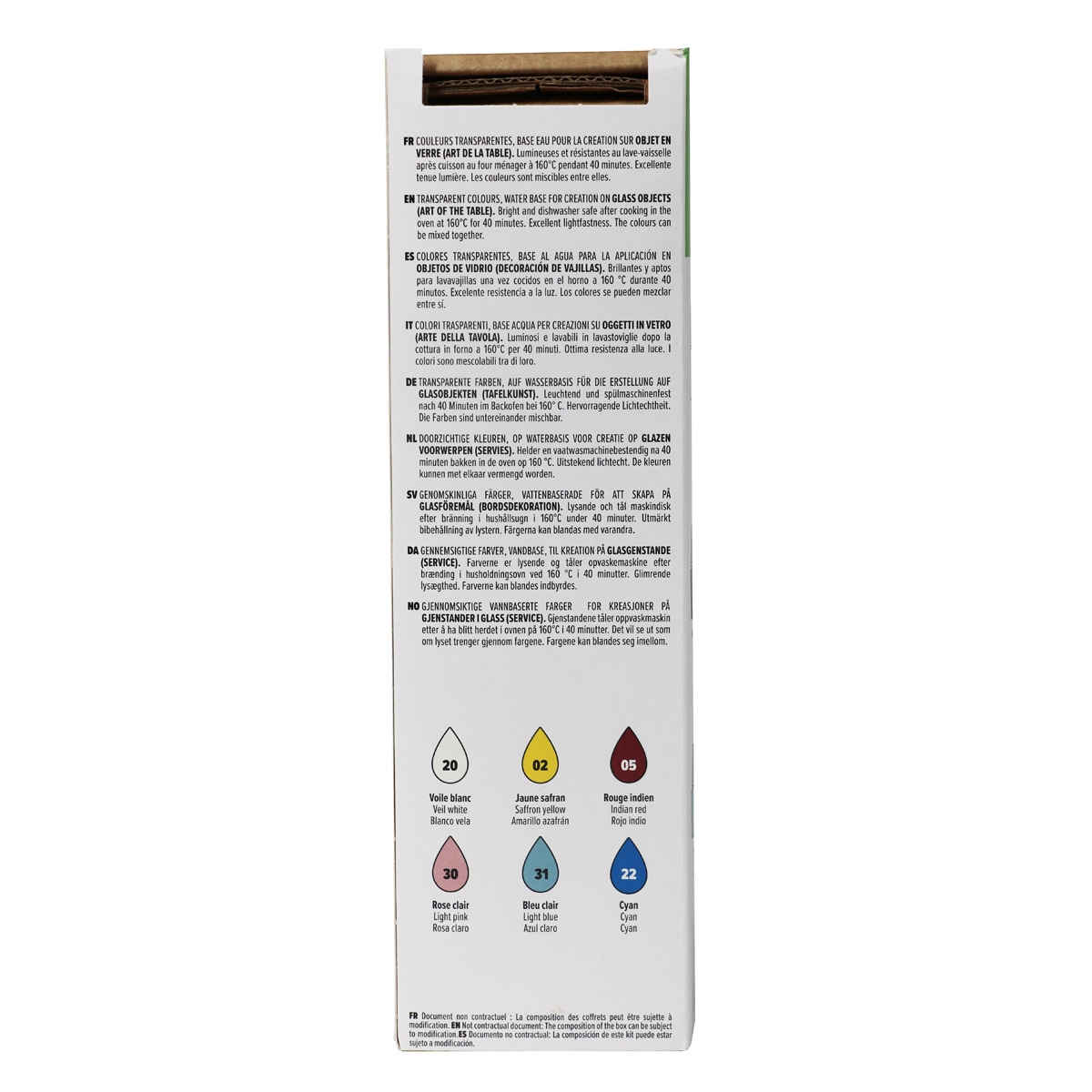 Kit de Iniciação Vitrea 160 6x20 ml - Multicolor Multicolor-4
