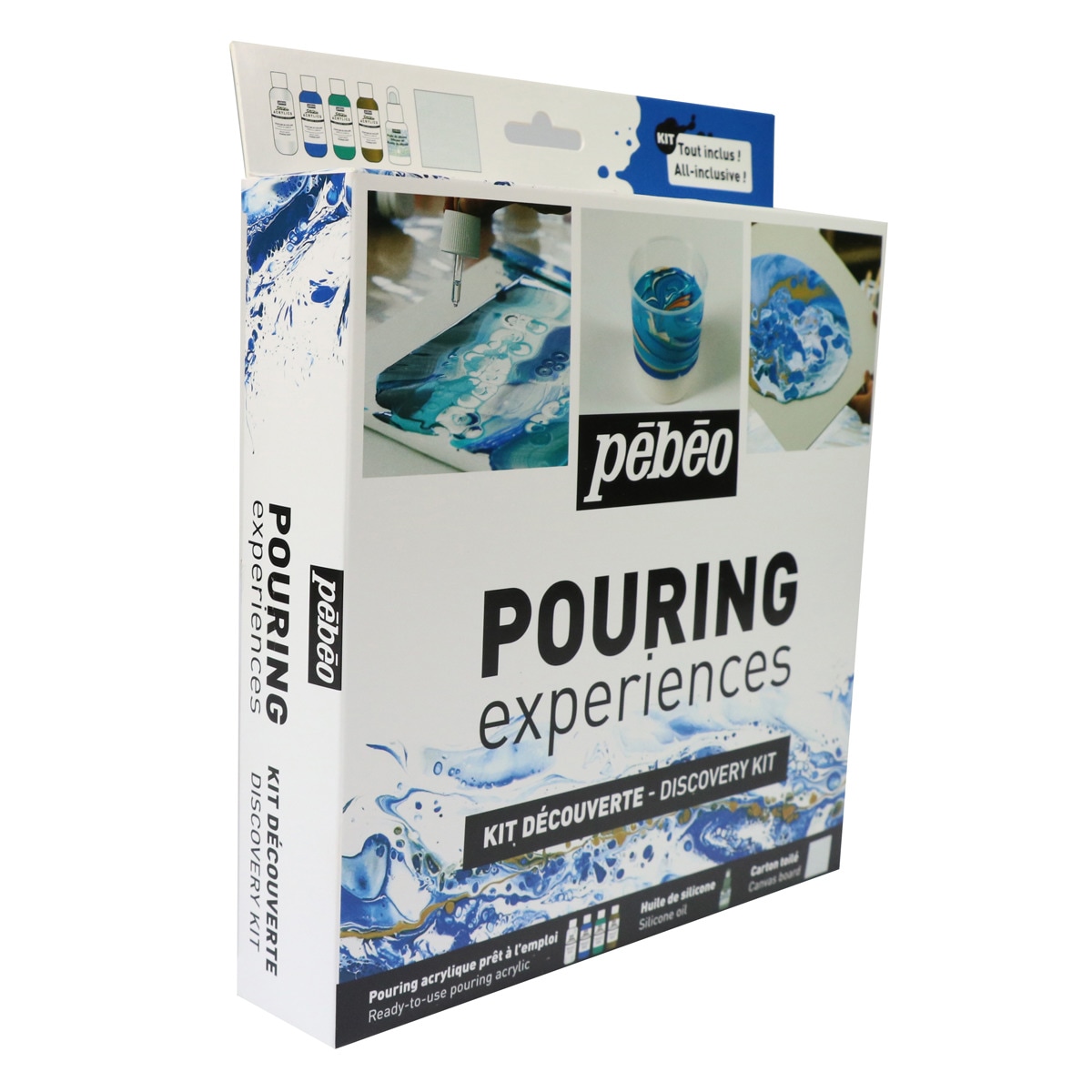 Kit de Iniciação Pouring 4x59 ml - Multicolor Multicolor-3