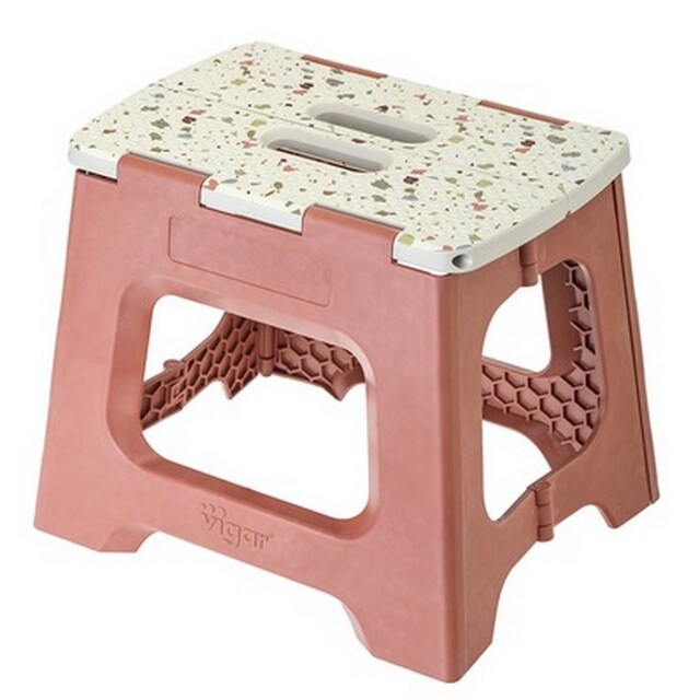Imagen 0 de Taburete Plegable Plástico Terrazzo 27 cm