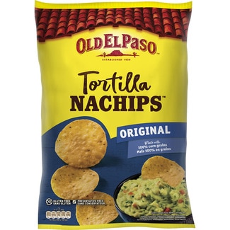 tortilla nachips sin gluten bolsa 185 g - Old El Paso