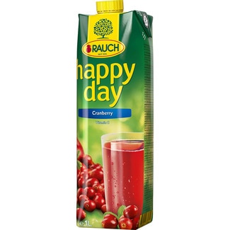néctar de arándanos y manzana a partir de concentrado brik 1 l - Rauch Happy Day