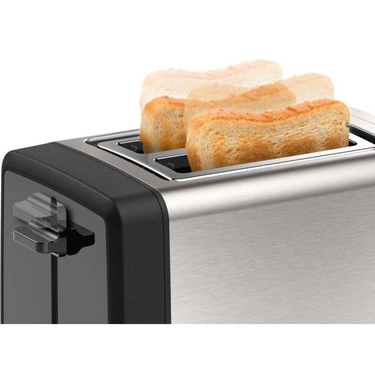 Torradeira Bosch Compact DesignLine TAT4P420 de 970 W com 2 Fendas Curtas - Inox Inox-5