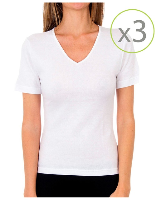 Imagen 0 de Pack 3 camisetas microthermal