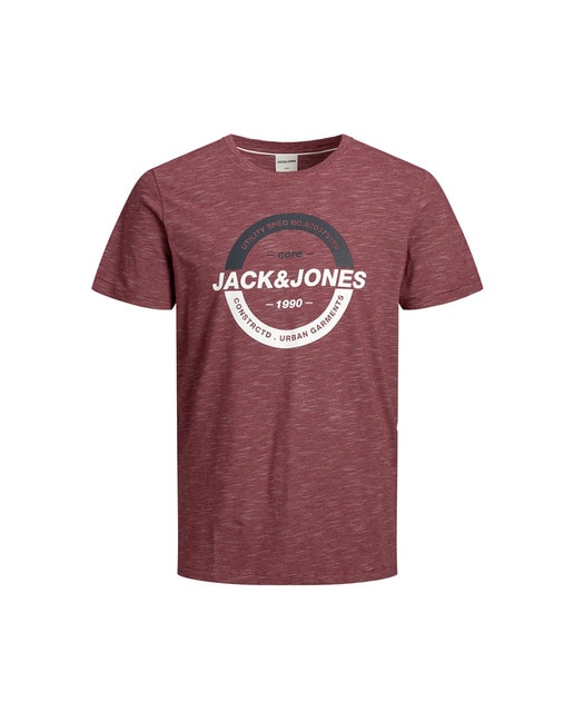 Camiseta de hombre roja slim