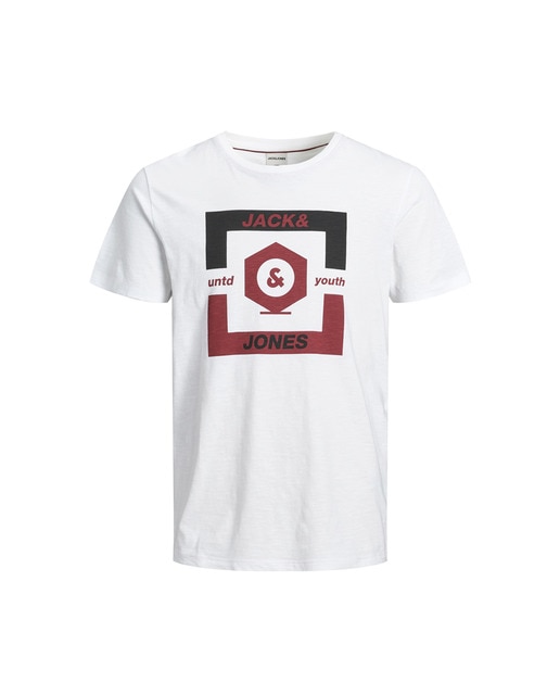 Camiseta de hombre blanca slim