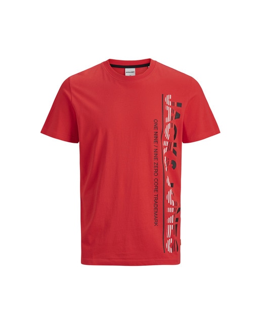 Camiseta de hombre rosa slim
