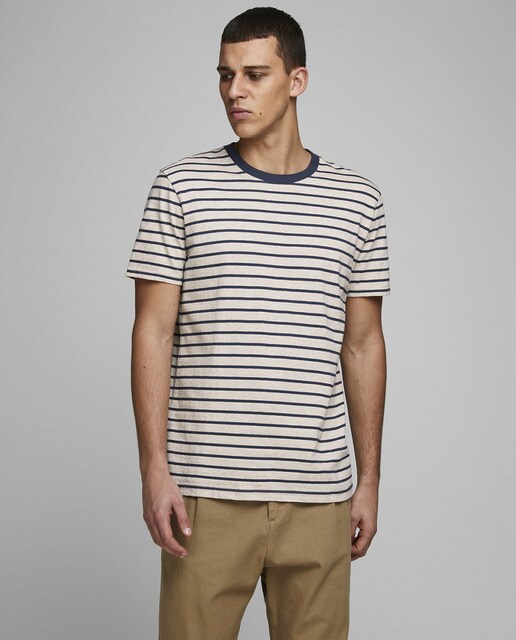 Camiseta de hombre blanca · Jack \u0026 Jones · El Corte Inglés