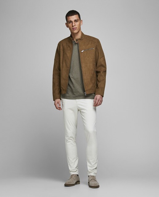 Cazadora de hombre marrón slim · Jack \u0026 Jones · El Corte Inglés
