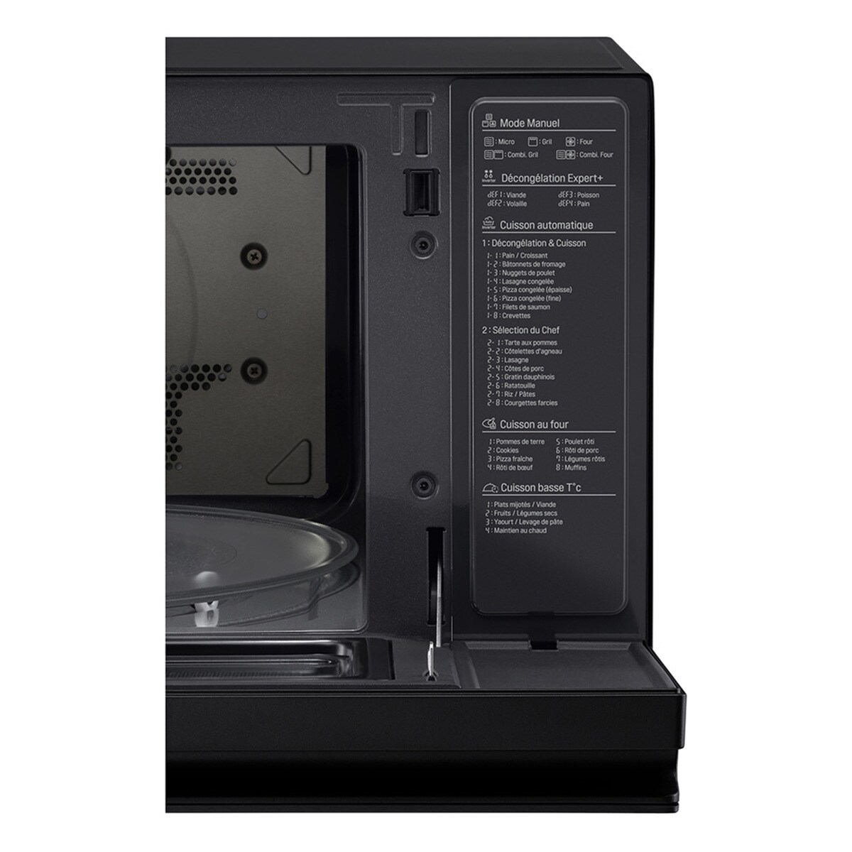 Microondas LG MJ3965BPS 4 en 1 con capacidad de 39 litros y grill · El  Corte Inglés